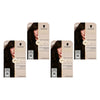 Schwarzkopf Creme Supreme 3-0 Natural Darkest Brown Hair Dye 245mL Pack of 4