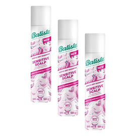 Batiste Dry Shampoo Sensitive Scalp Lightly Fragranced 200mL Pack of 3