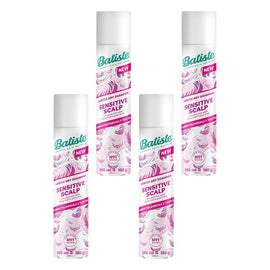 Batiste Dry Shampoo Sensitive Scalp Lightly Fragranced 200mL Pack of 4