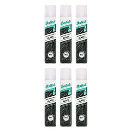 Batiste Black Colour Dry Shampoo 200mL Pack of 6