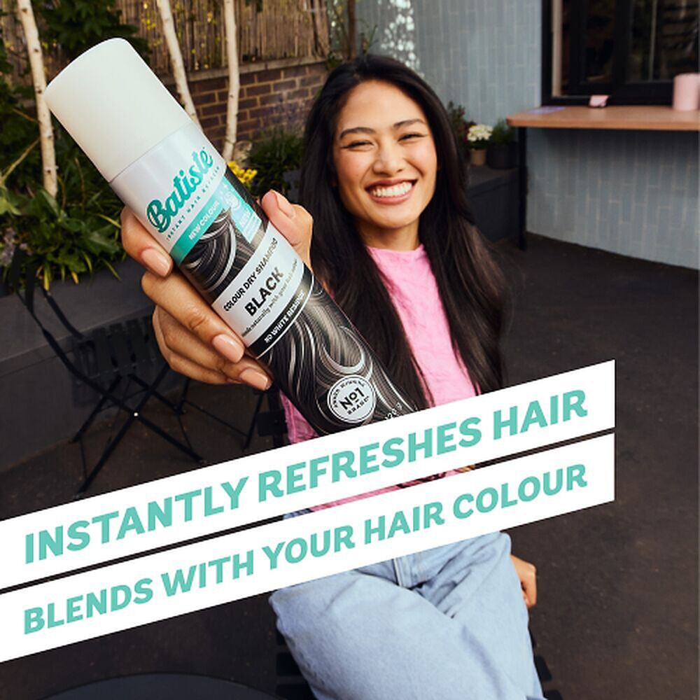 Batiste Black Colour Dry Shampoo 200mL