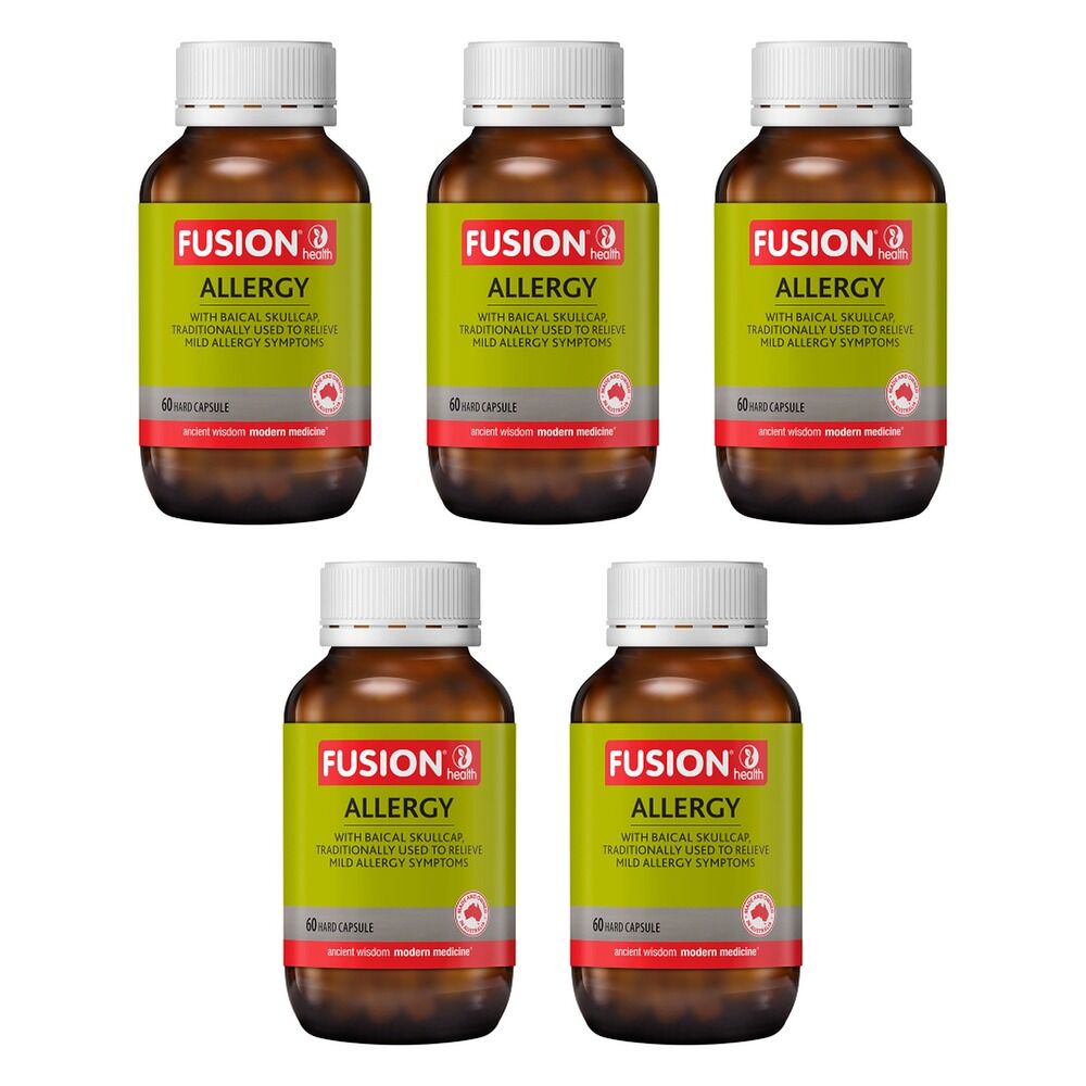 Fusion Health Allergy Vege Capsules Pack of 5