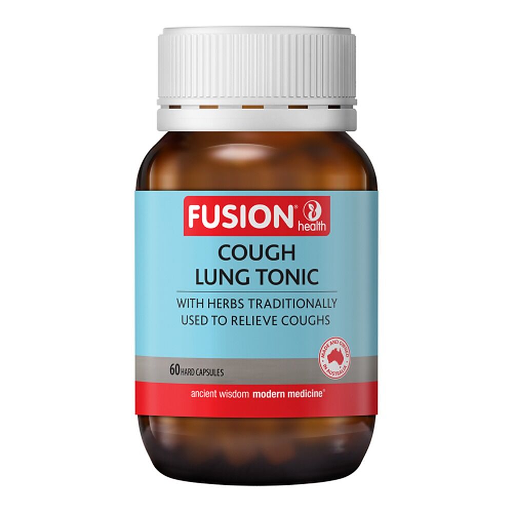 Fusion Health Cough Lung Tonic Vege Capsules