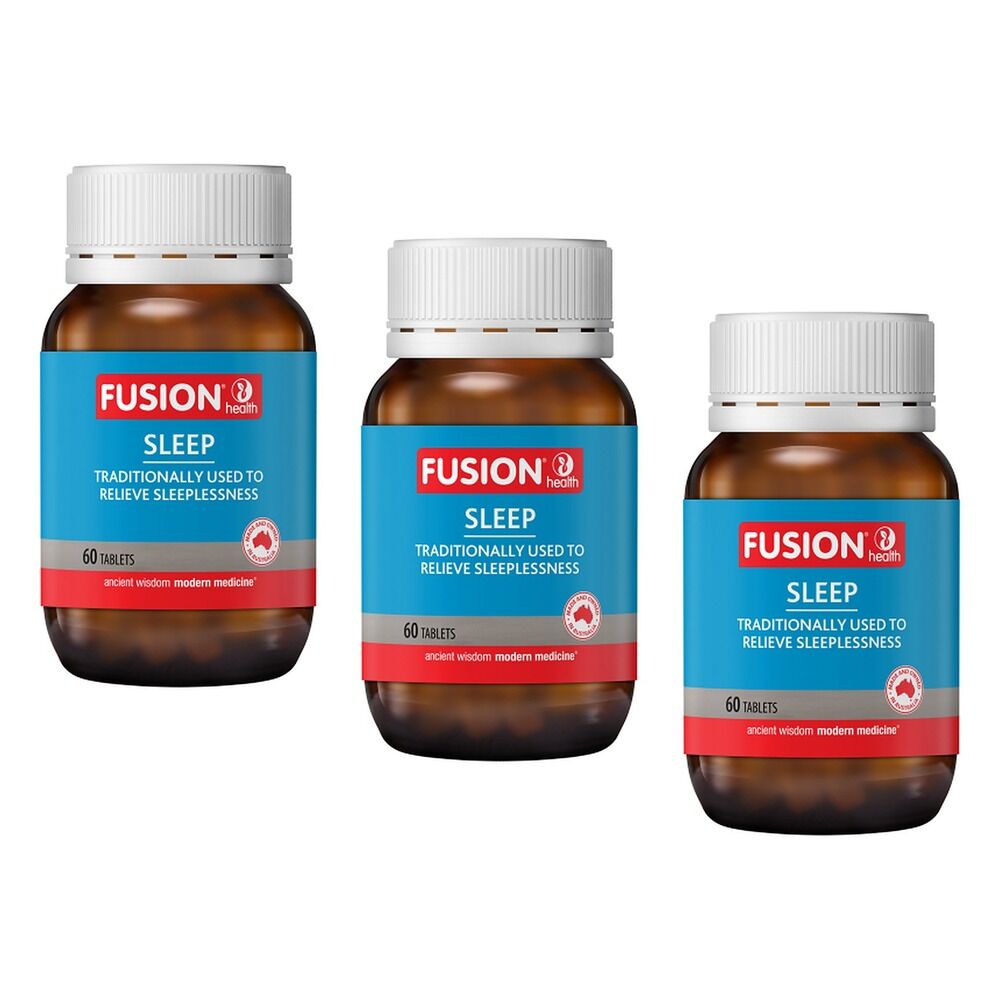 Fusion Health Sleep 60 Tablets Pack of 3