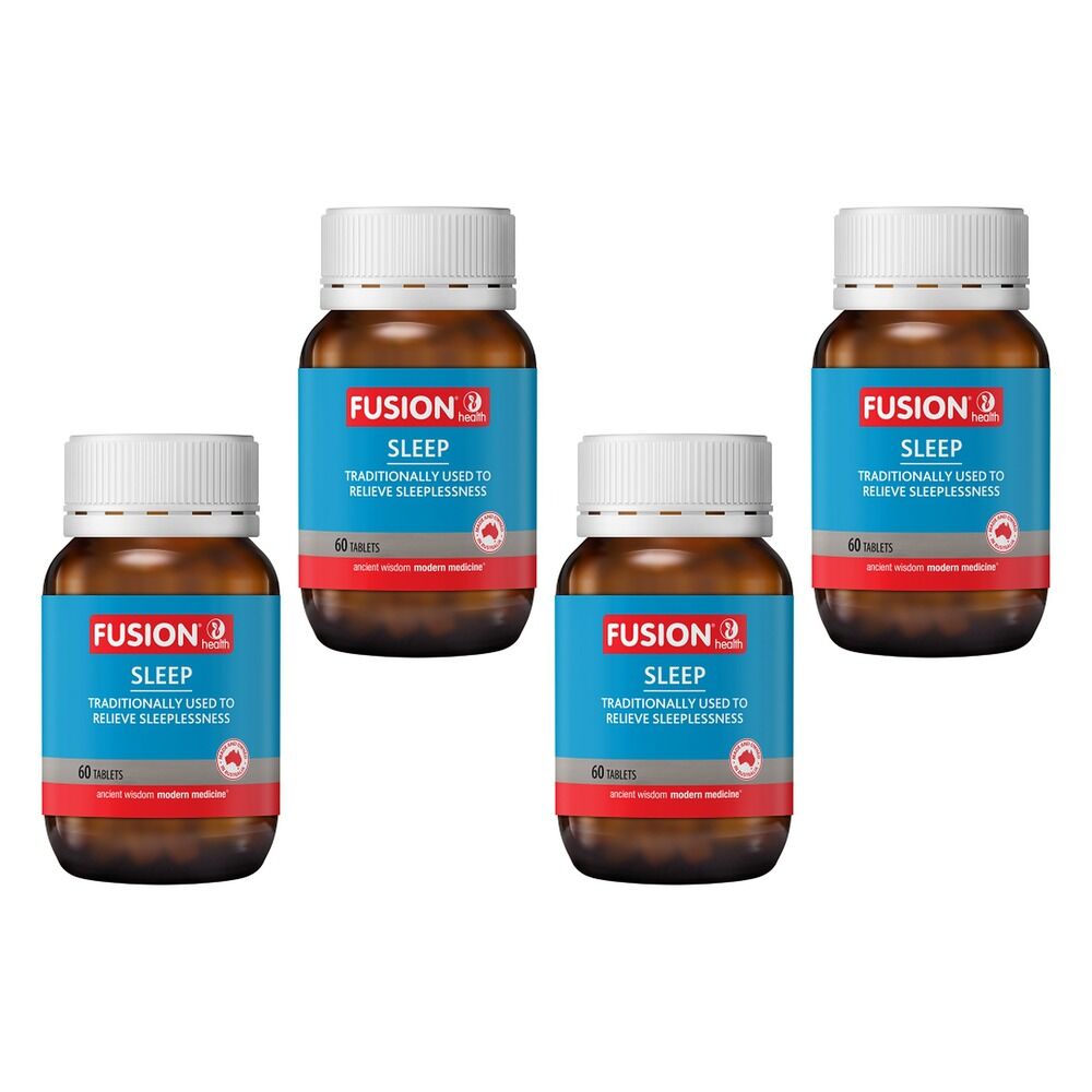 Fusion Health Sleep 60 Tablets Pack of 4