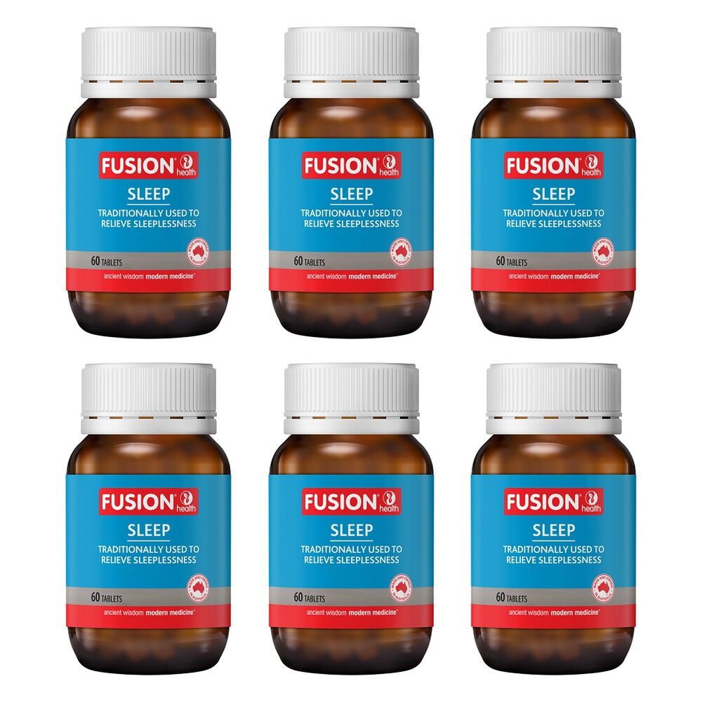 Fusion Health Sleep 60 Tablets Pack of 6