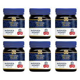 Manuka Health MGO 400+ UMF 13 Manuka Honey 250g Pack of 6