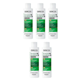 Dercos Anti-Dandruff 2-in-1 Conditioning Shampoo 200mL Pack of 5