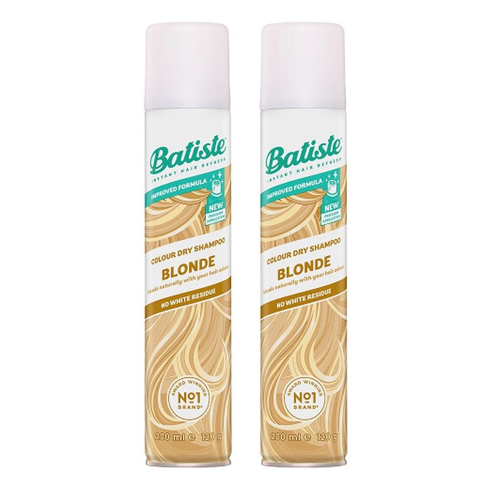 Batiste Blonde Colour Dry Shampoo 200mL Pack of 2
