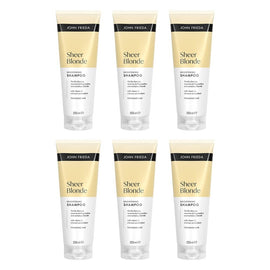 John Frieda Sheer Blonde Brightening Shampoo 250mL Pack of 6