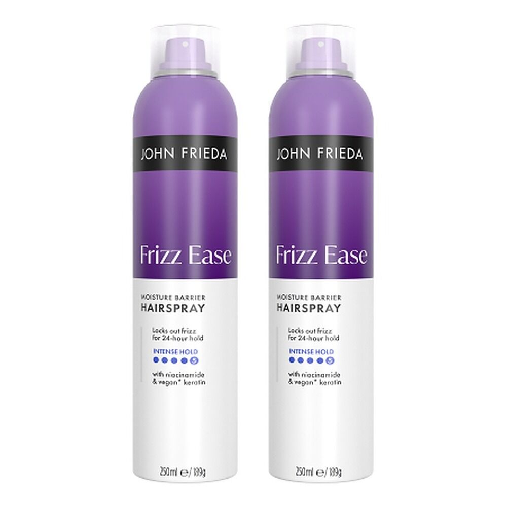 John Frieda Frizz Ease Moisture Barrier Hairspray 250mL Pack of 2