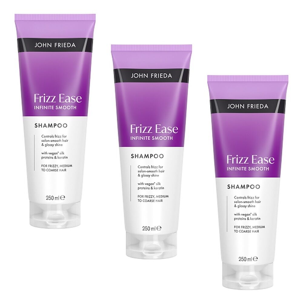 John Frieda Frizz Ease Infinite Smooth Shampoo 250mL Pack of 3