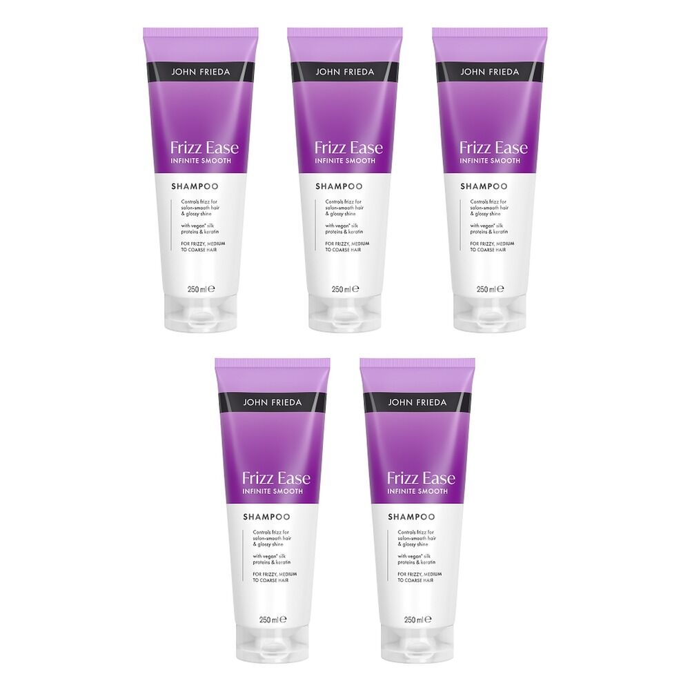 John Frieda Frizz Ease Infinite Smooth Shampoo 250mL Pack of 5