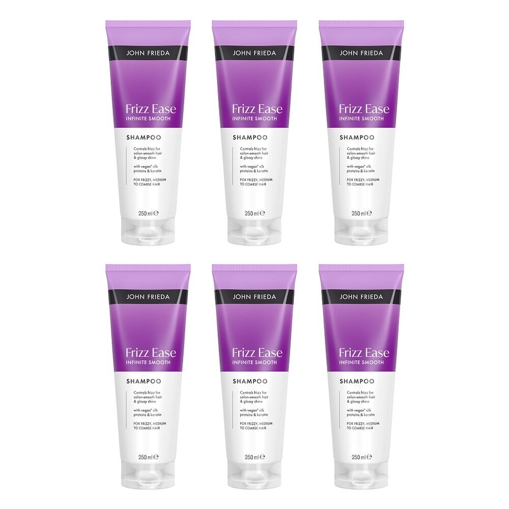 John Frieda Frizz Ease Infinite Smooth Shampoo 250mL Pack of 6
