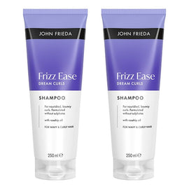 John Frieda Frizz Ease Dream Curls Shampoo with Rosehip Oil 250mL Pack of 2