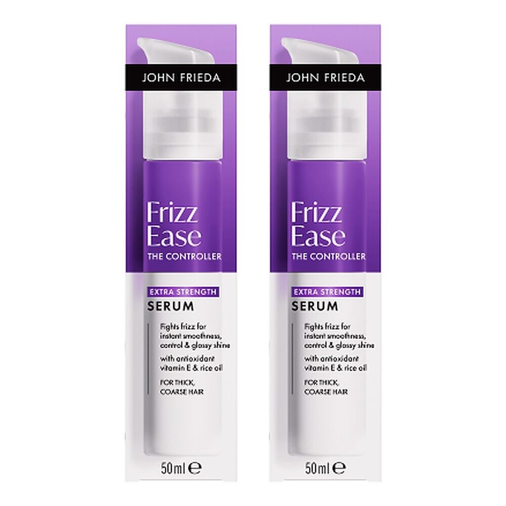John Frieda Frizz Ease The Controller Extra Strength Serum 50mL Pack of 2