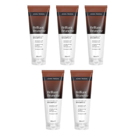 John Frieda Brilliant Brunette Shampoo 250mL Pack of 5