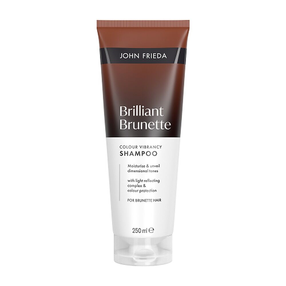 John Frieda Brilliant Brunette Shampoo 250mL