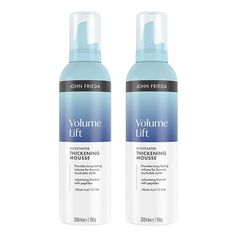John Frieda Volume Lift Thickening Mousse 200mL Pack of 2