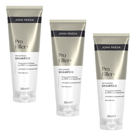 John Frieda Pro Filler+ Thickening Shampoo 250mL Pack of 3