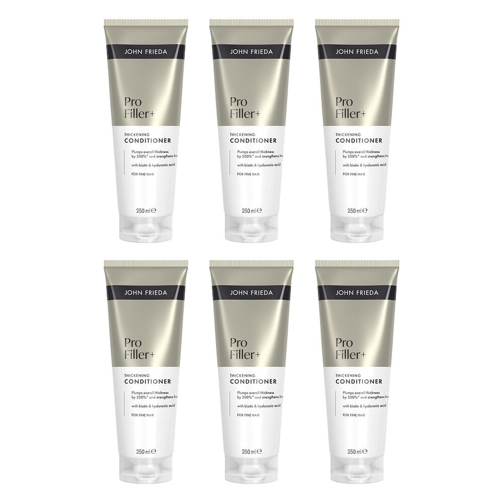 John Frieda Pro Filler+ Thickening Conditioner 250mL Pack of 6