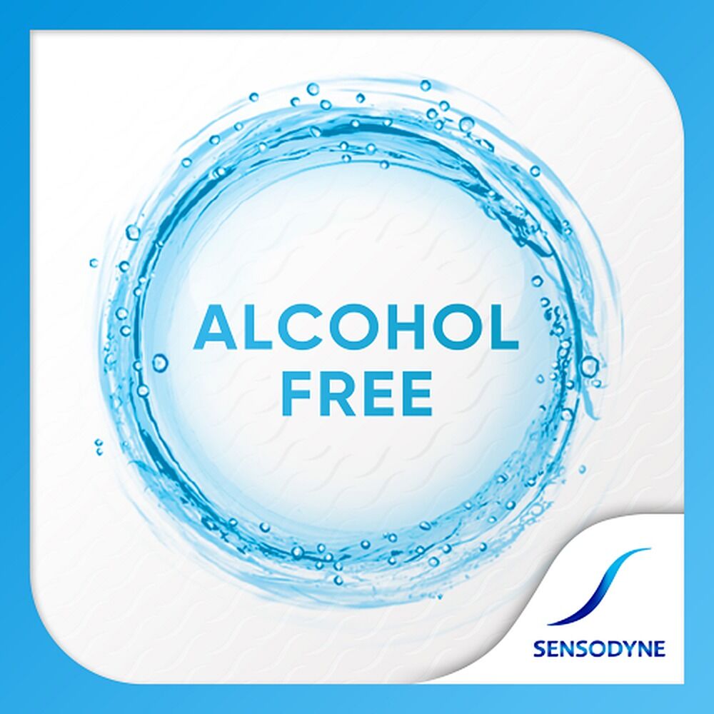 Sensodyne Cool Mint Alcohol Free Mouthwash 500mL