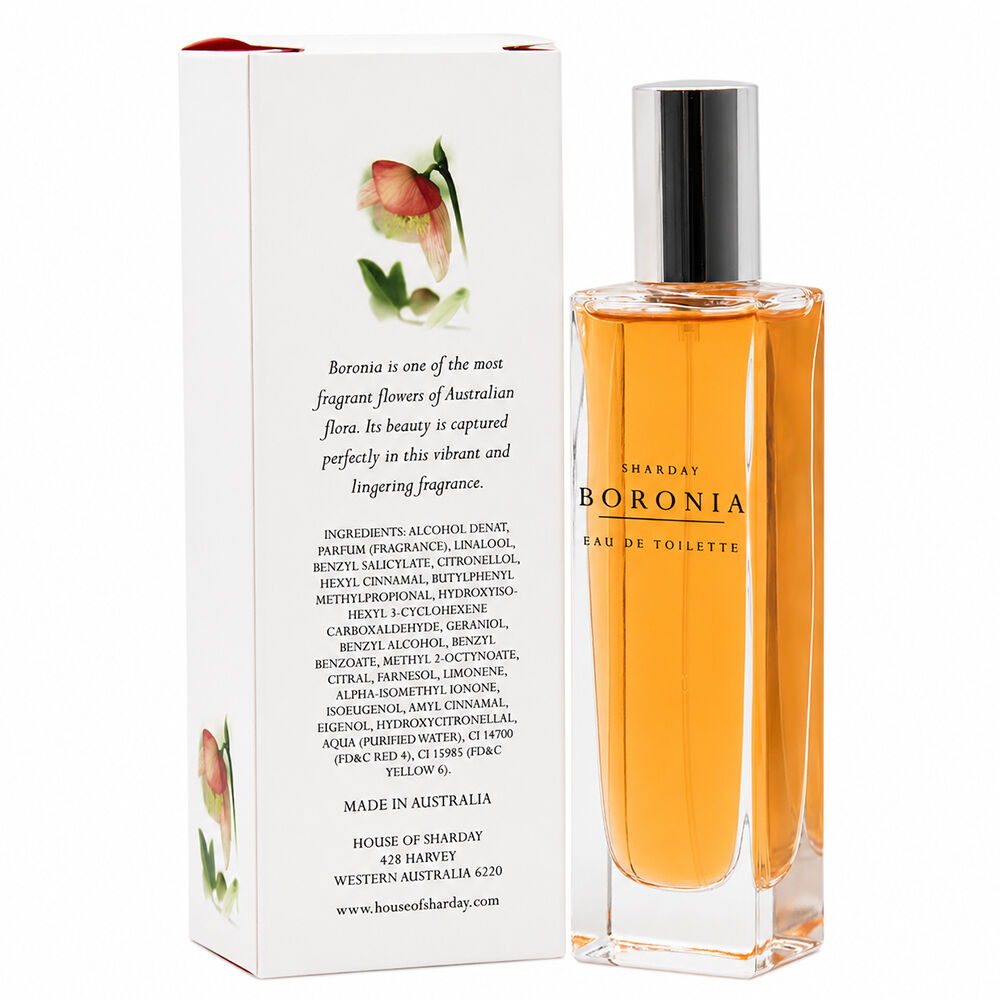 Sharday Boronia Eau De Toilette 50ml Women Floral Perfume 2 Pack