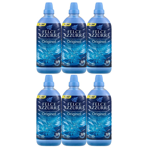 Felce Azzurra Classico Fabric Softener 6 x 900ml Original Scent