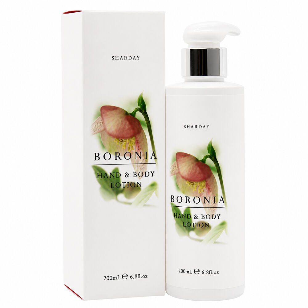 Sharday Boronia Hand and Body Moisturising Lotion 200ml Pack of 2