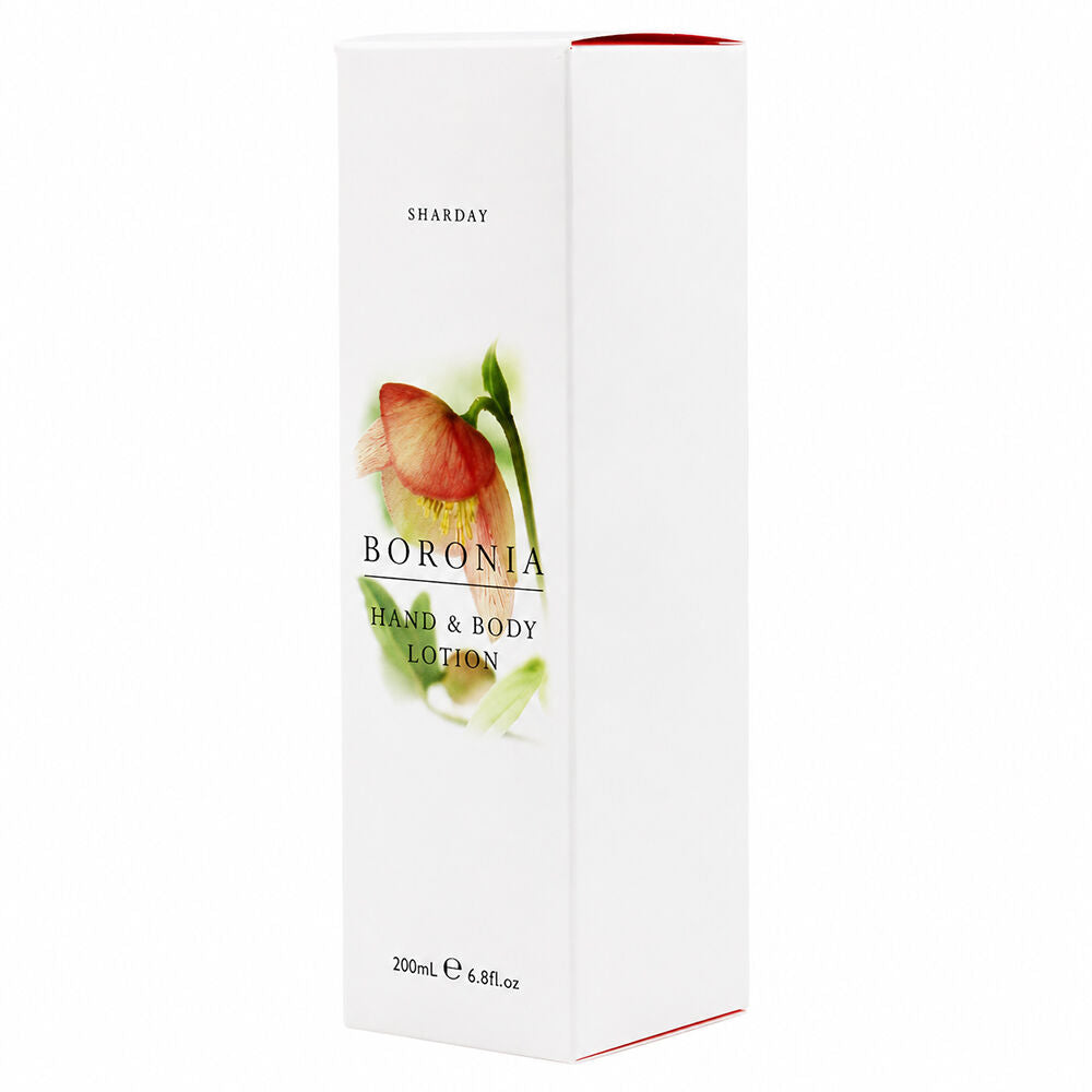 Sharday Boronia Hand and Body Moisturising Lotion 200ml Australian Floral Care