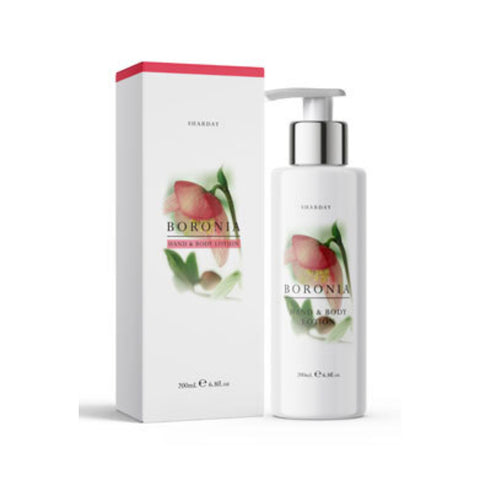 Sharday Boronia Hand and Body Moisturising Lotion 200ml Australian Floral Care