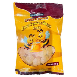 Bubble Blast Eucalyptus and Honey Candy 70g Australian Made Soothing Sweets