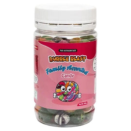 Bubble Blast Family Assorted Australian Made Candy 250g