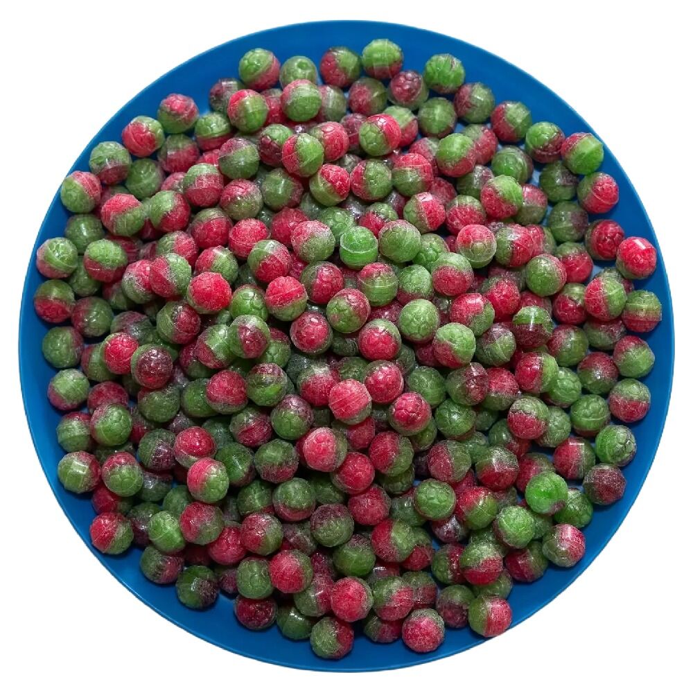 Bubble Blast Rosey Apple Candy Jar 250g Sweet Apple and Cherry Australian Made