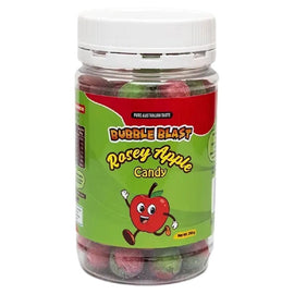 Bubble Blast Rosey Apple Candy Jar 250g Sweet Apple and Cherry Australian Made