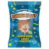 Bubble Blast Super Sour Blue Raspberry Candy 70g Australian Made Treat
