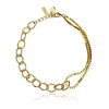 Culturesse Anaelle Fine Double Chain Bracelet