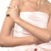 Culturesse Amour Fine Silver Dual Chain Bracelet
