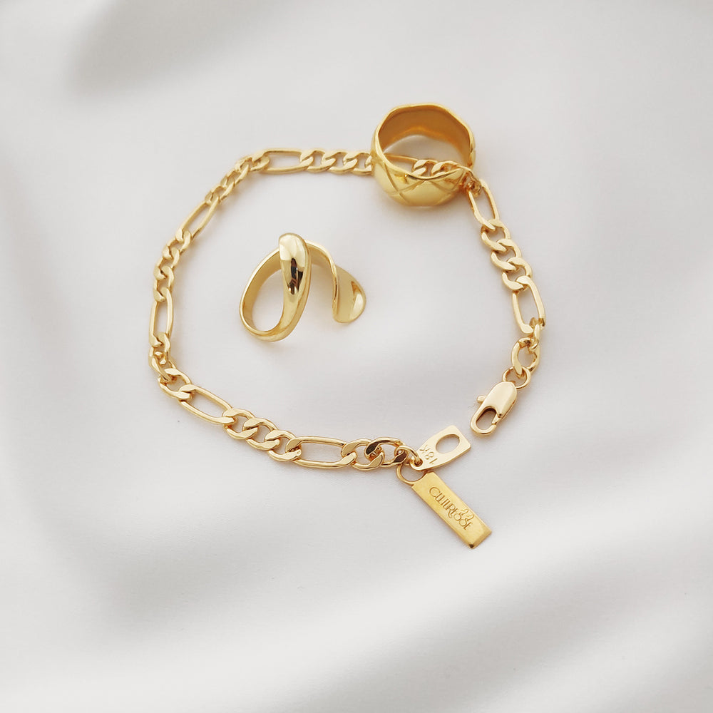 Culturesse Amari Gold Chain Bracelet / Anklet