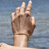 Culturesse Eugenie Gold Vermeil Twisted Bracelet