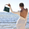 Culturesse Evelina Shape It Resin Bag (Emerald Green)