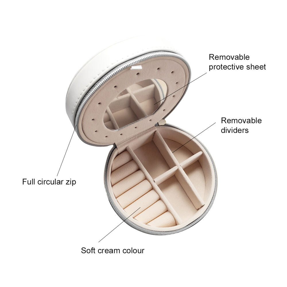 Culturesse Vegan Leather Jewellery Storage Travel Case