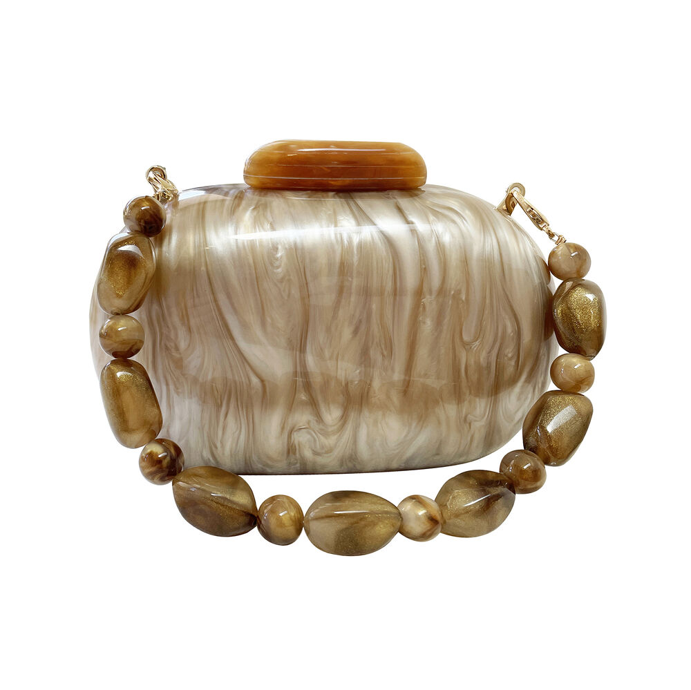 Culturesse Benoite Artsy Resin Clutch