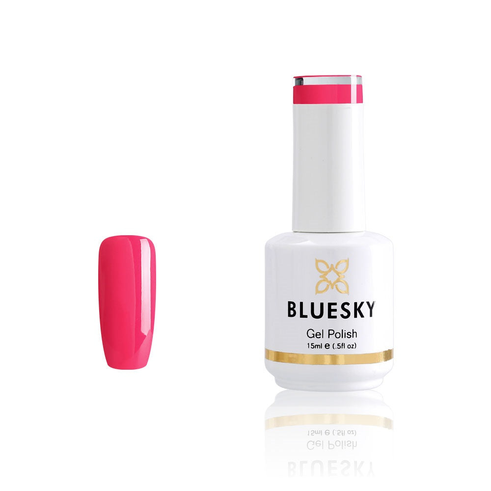 Bluesky 80553 Pink Bikini Gel Nail Polish 15ml Salon Quality Manicure