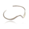 Culturesse Elyse Artisan Silver Solid Bangle