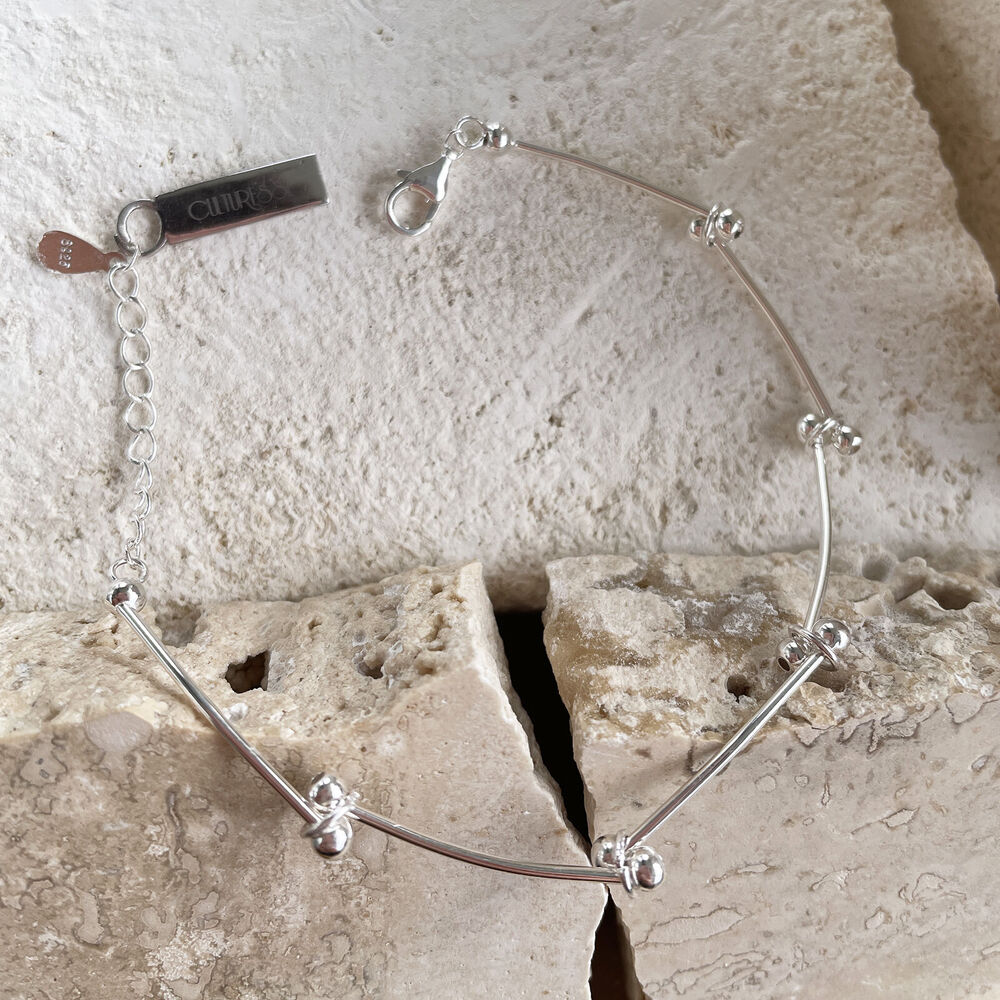 Culturesse Trust The Flow Bracelet (Silver)