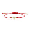 Culturesse Aysun Gold Evil Eye Bracelet (Red String)