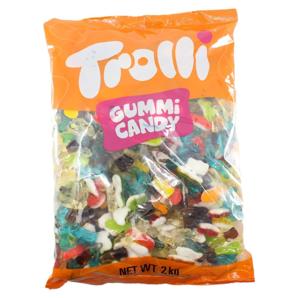 Trolli Groovy Mix Candy Lollies Sweets Bulk Pack 2kg