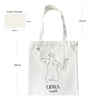 Culturesse She Is Libra Eco Zodiac Muse Tote Bag