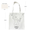 Culturesse She Is Libra Eco Zodiac Muse Tote Bag